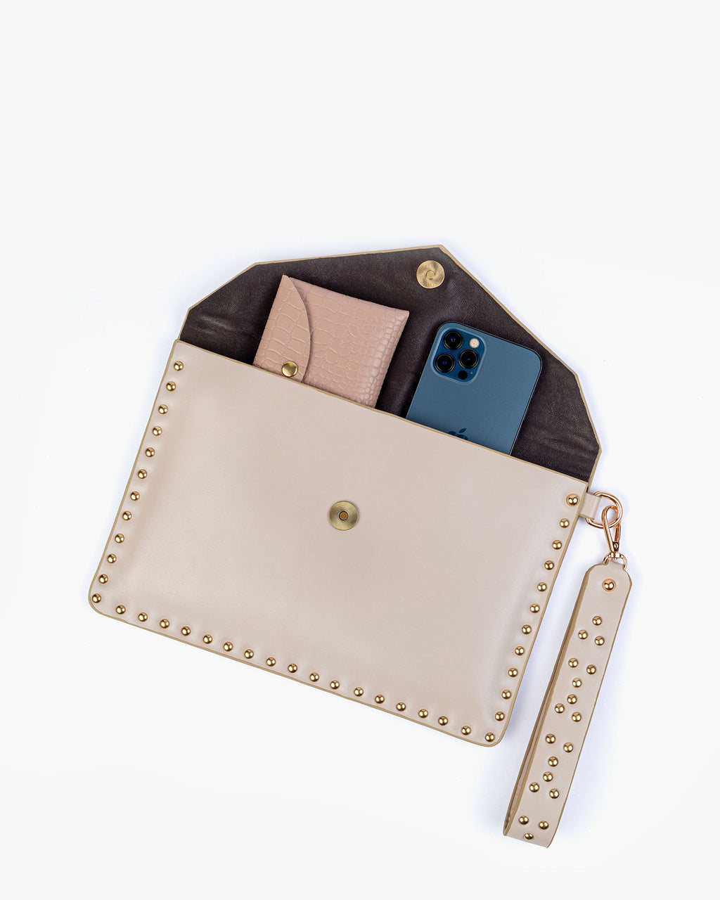Tayi Classic Leather Clutch