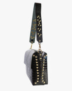 Multi-use Textured Leather crossbody Bag