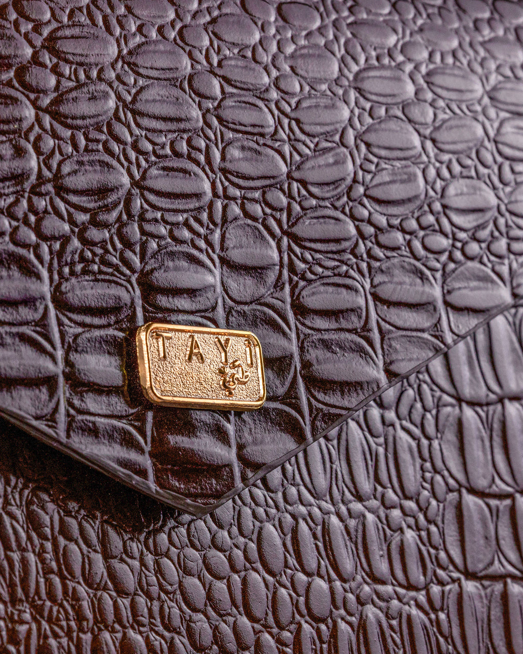 Leather Textured Clutch