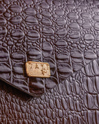 Leather Textured Clutch