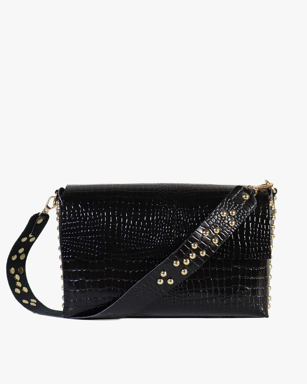 Multi-use Textured Leather crossbody Bag