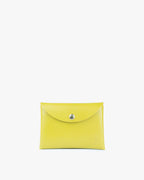 lemon leather wallet