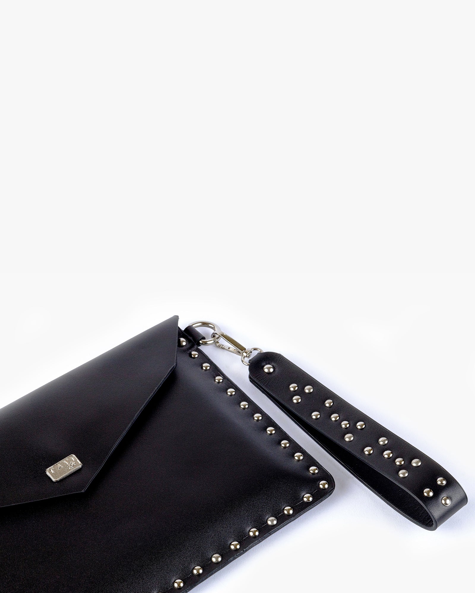 Tayi Classic Leather Clutch