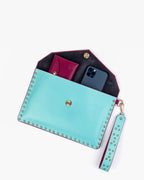 Tayi Classic Leather Clutch