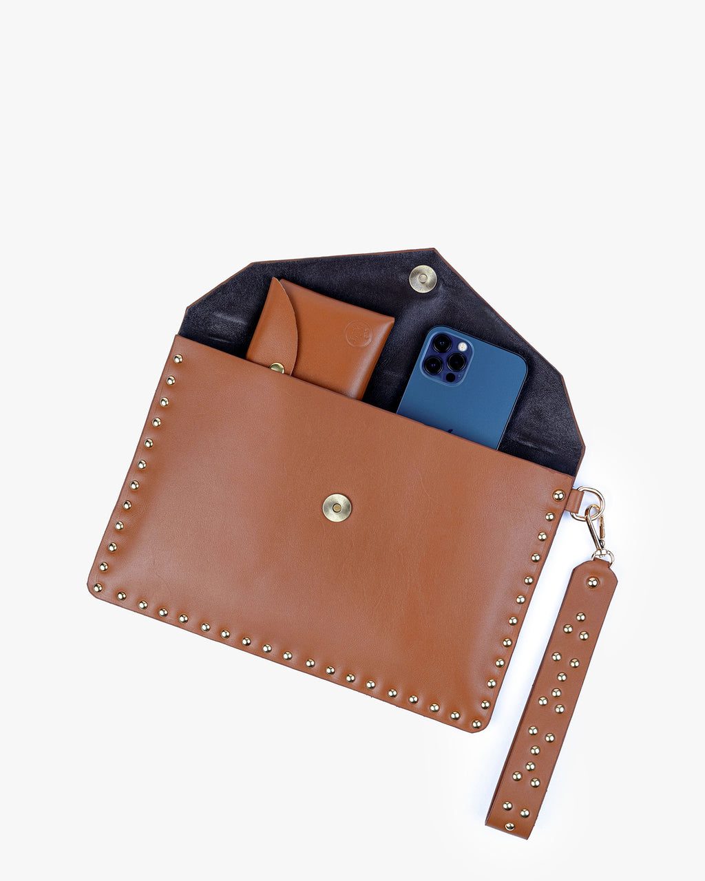 Tayi Classic Leather Clutch