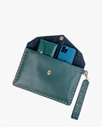 Tayi Classic Leather Clutch