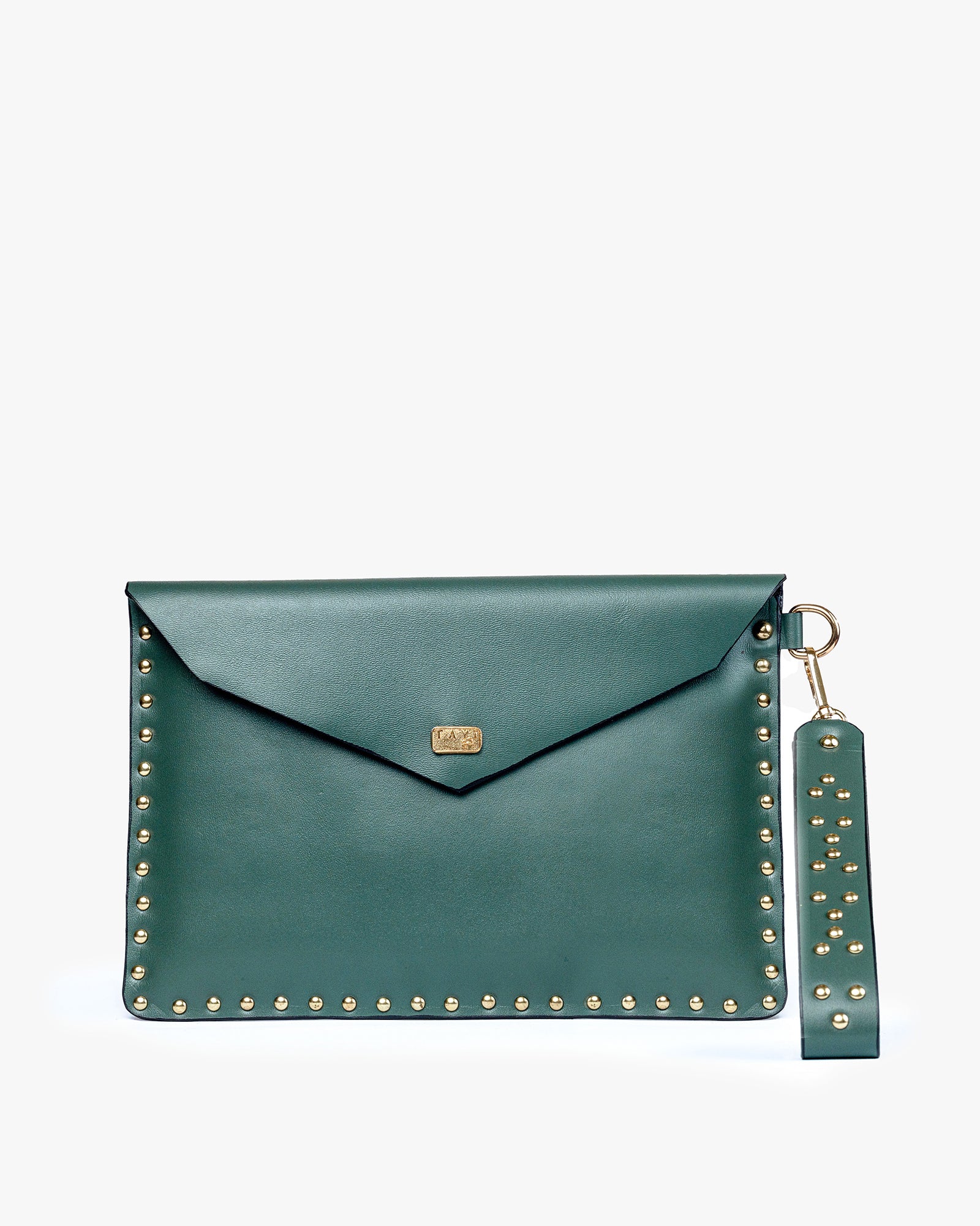 Tayi Classic Leather Clutch