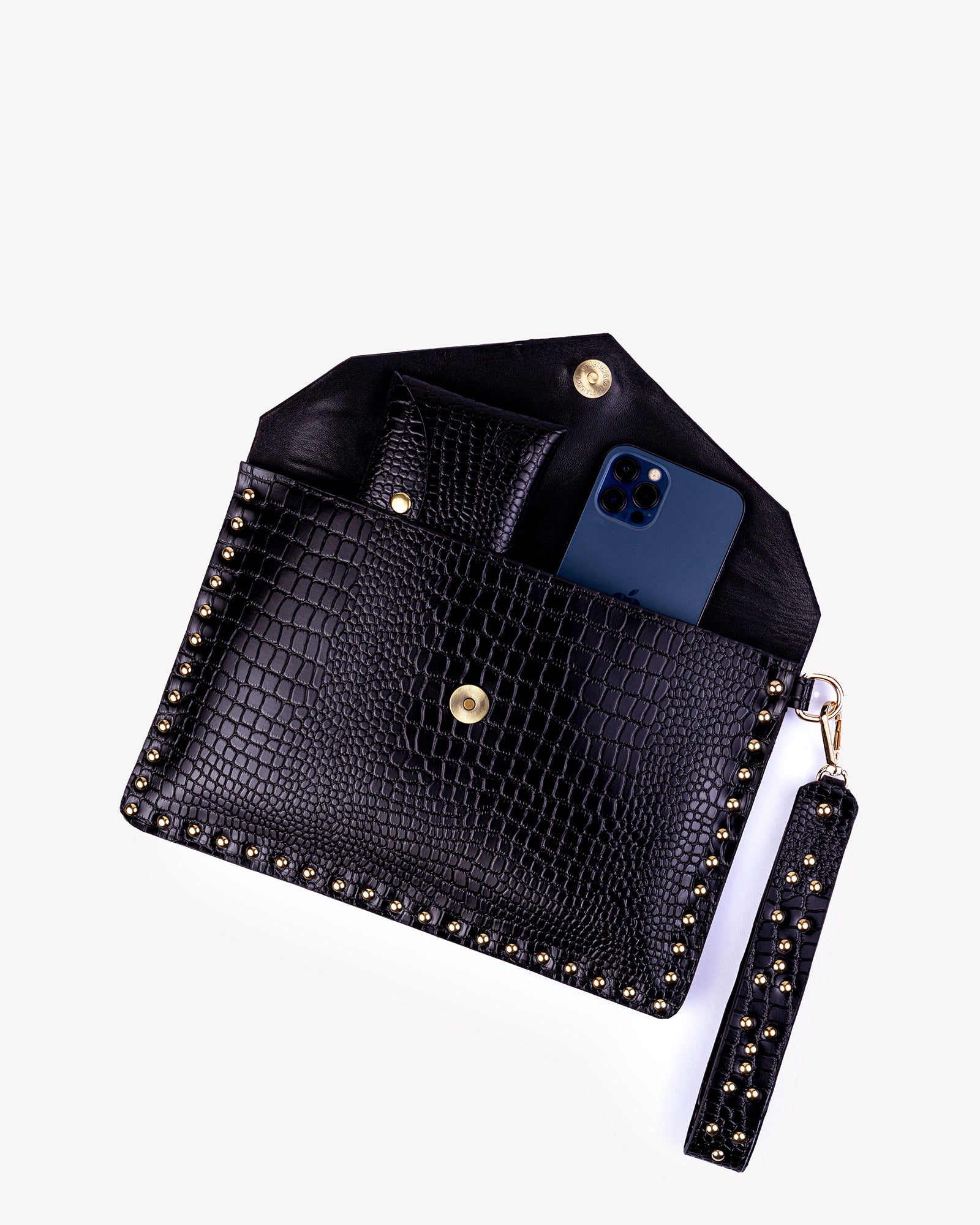 Leather Textured Clutch