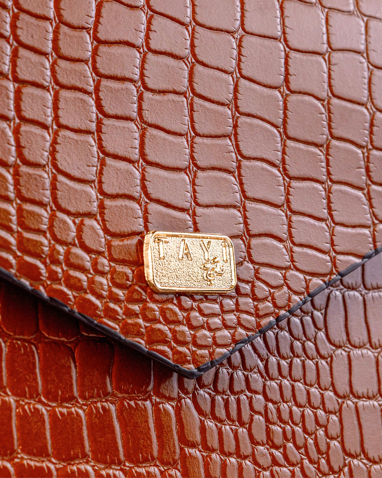 Leather Textured Clutch