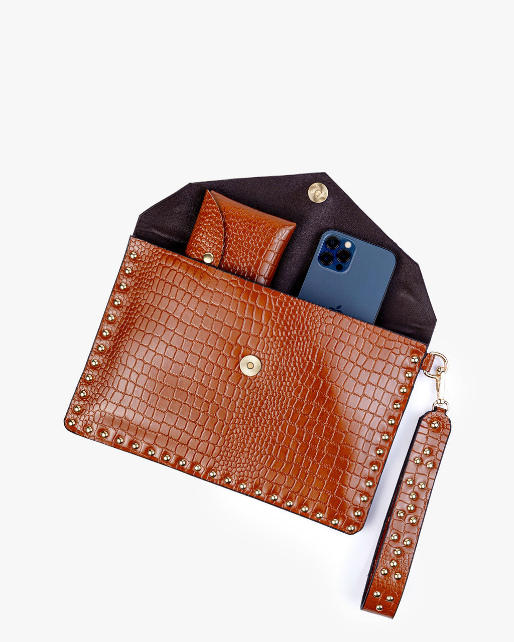 Leather Textured Clutch