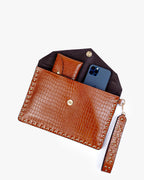 Leather Textured Clutch