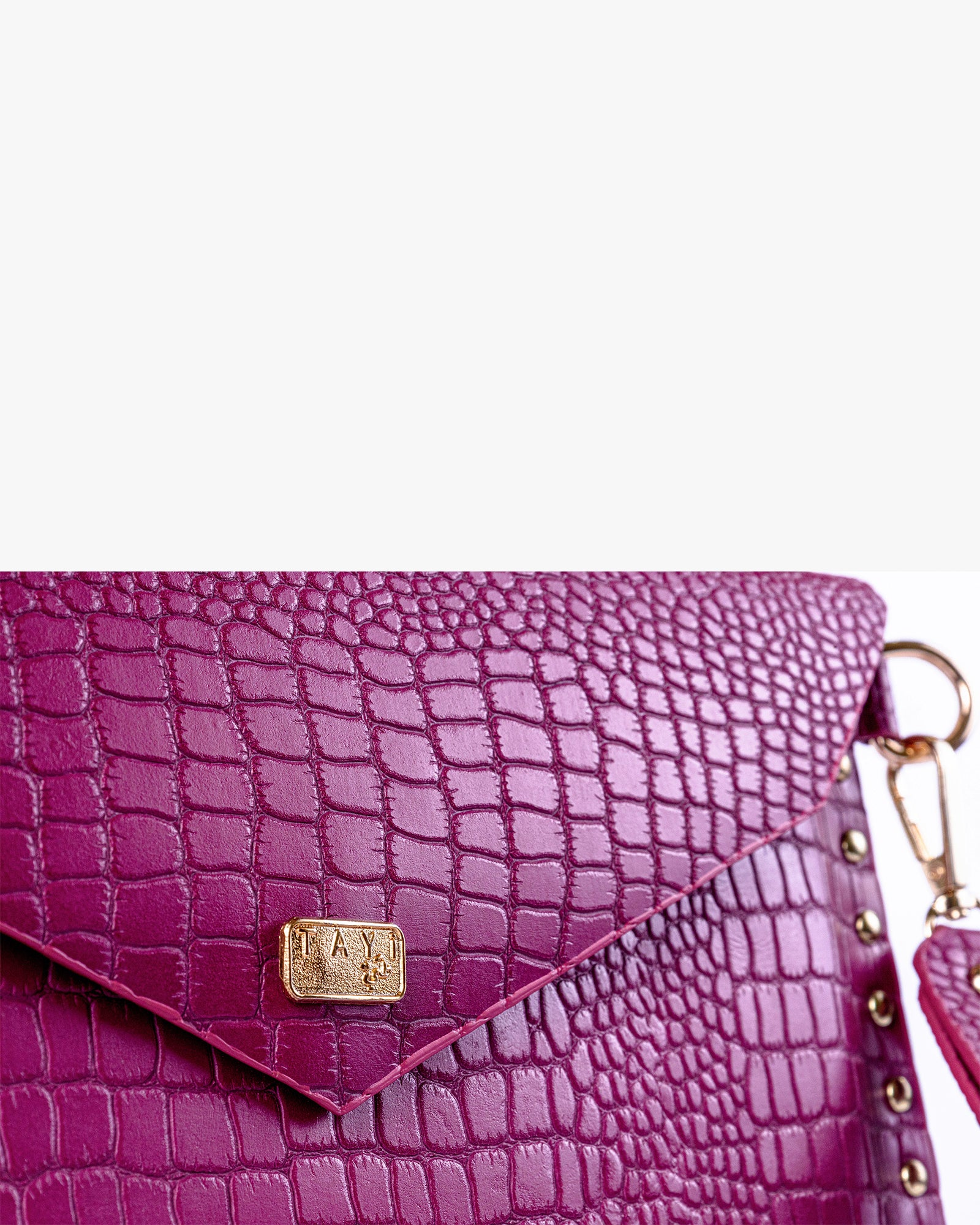 Leather Textured Clutch