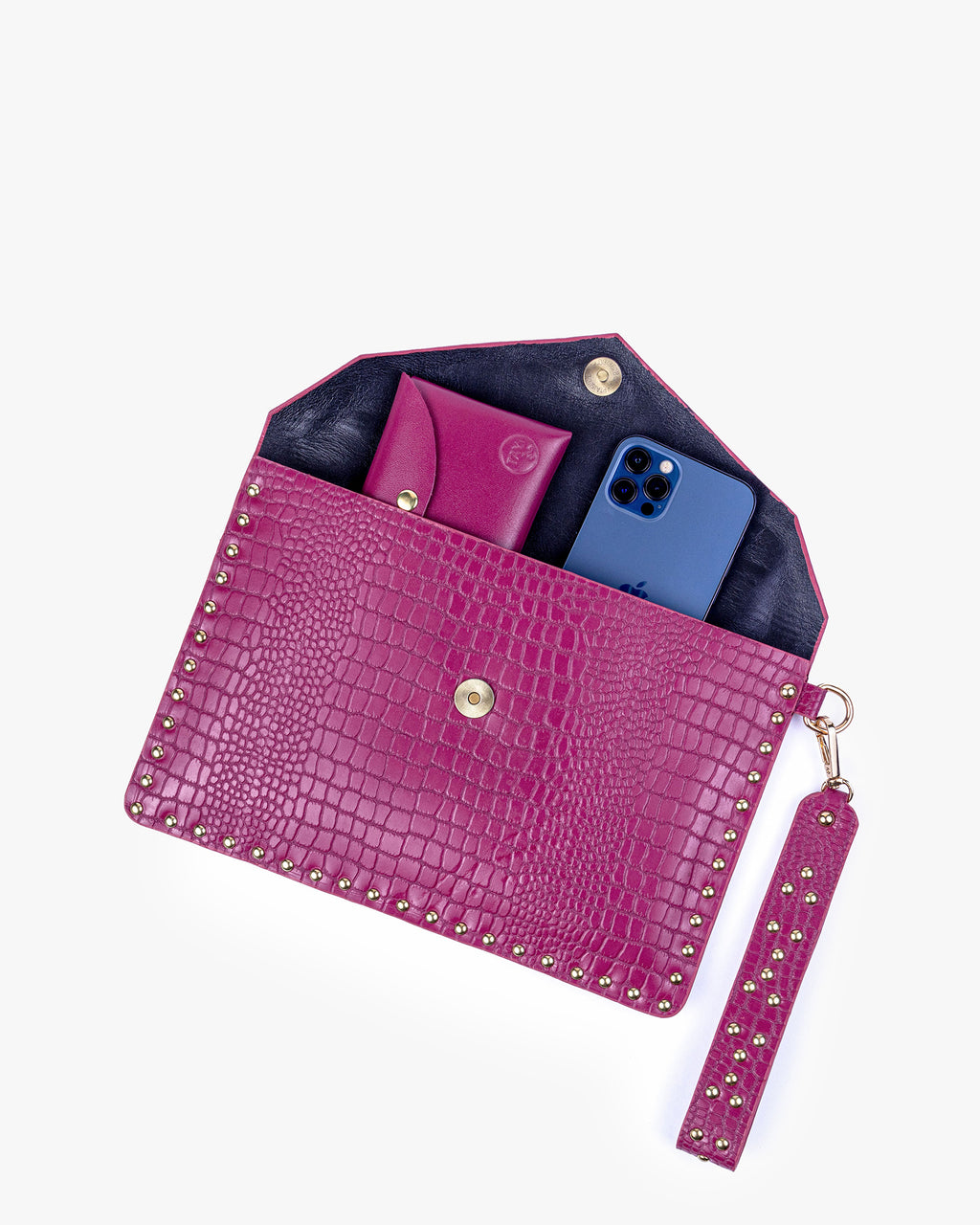 Leather Textured Clutch