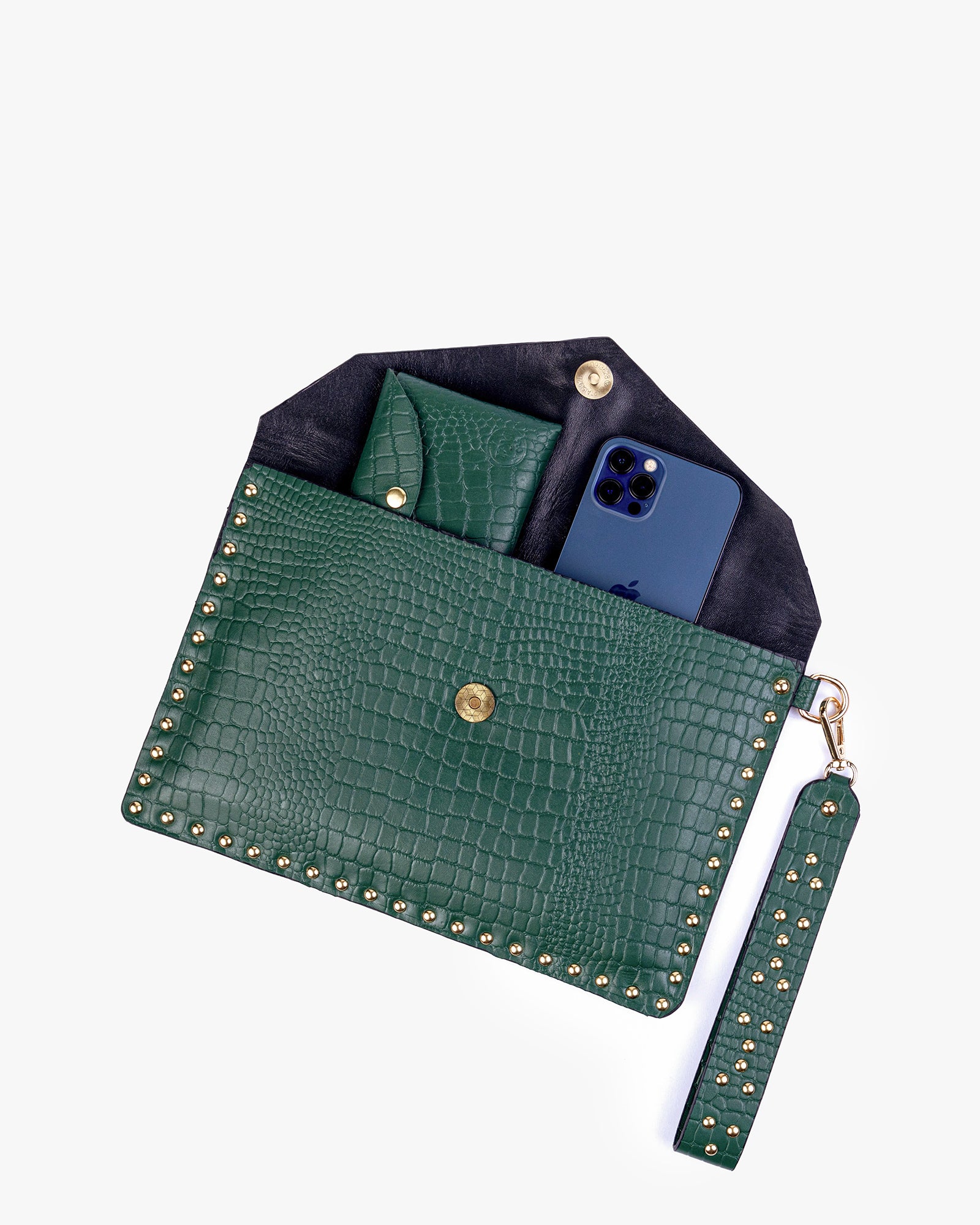 Leather Textured Clutch