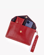 Leather Textured Clutch