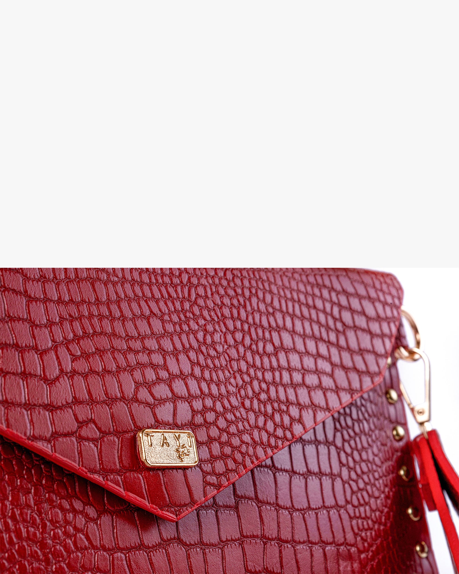 Leather Textured Clutch