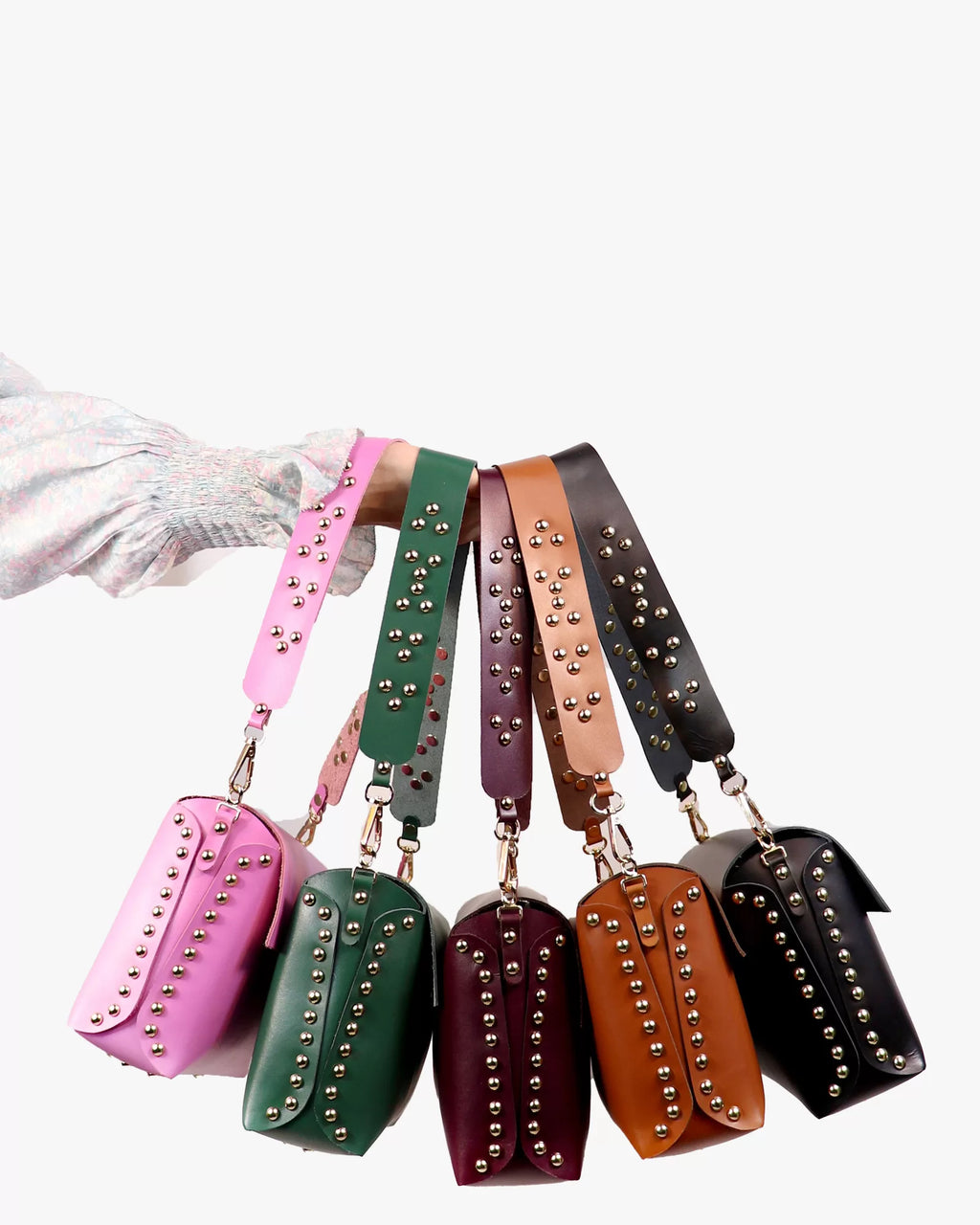 Multi-use Leather crossbody Bag